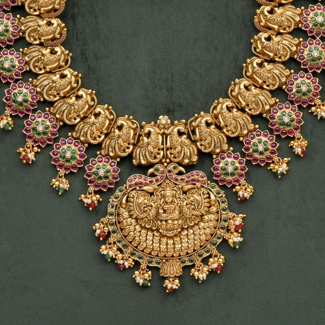 Temple Necklace Set