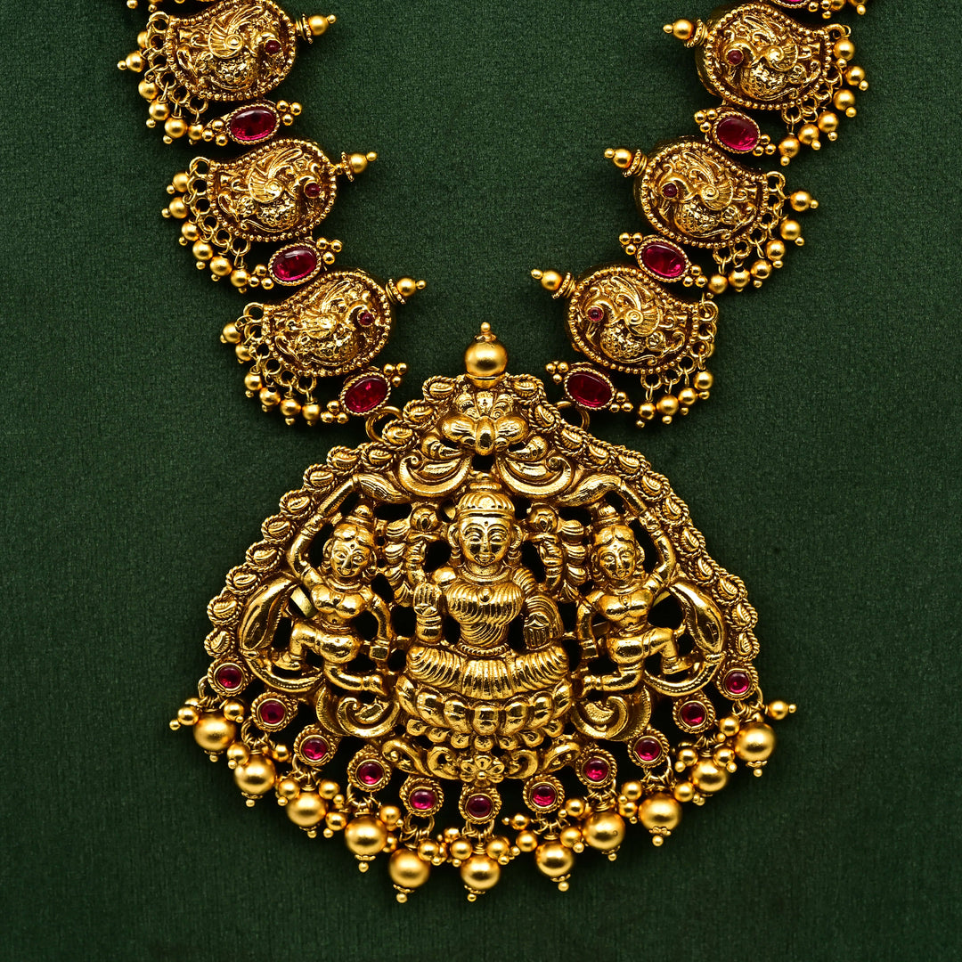 Temple Necklace Set
