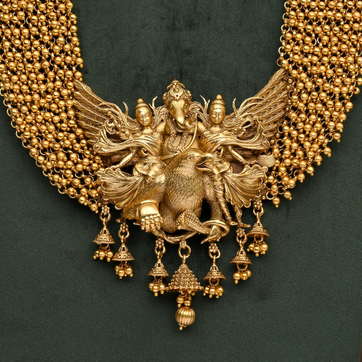 Temple Necklace Set