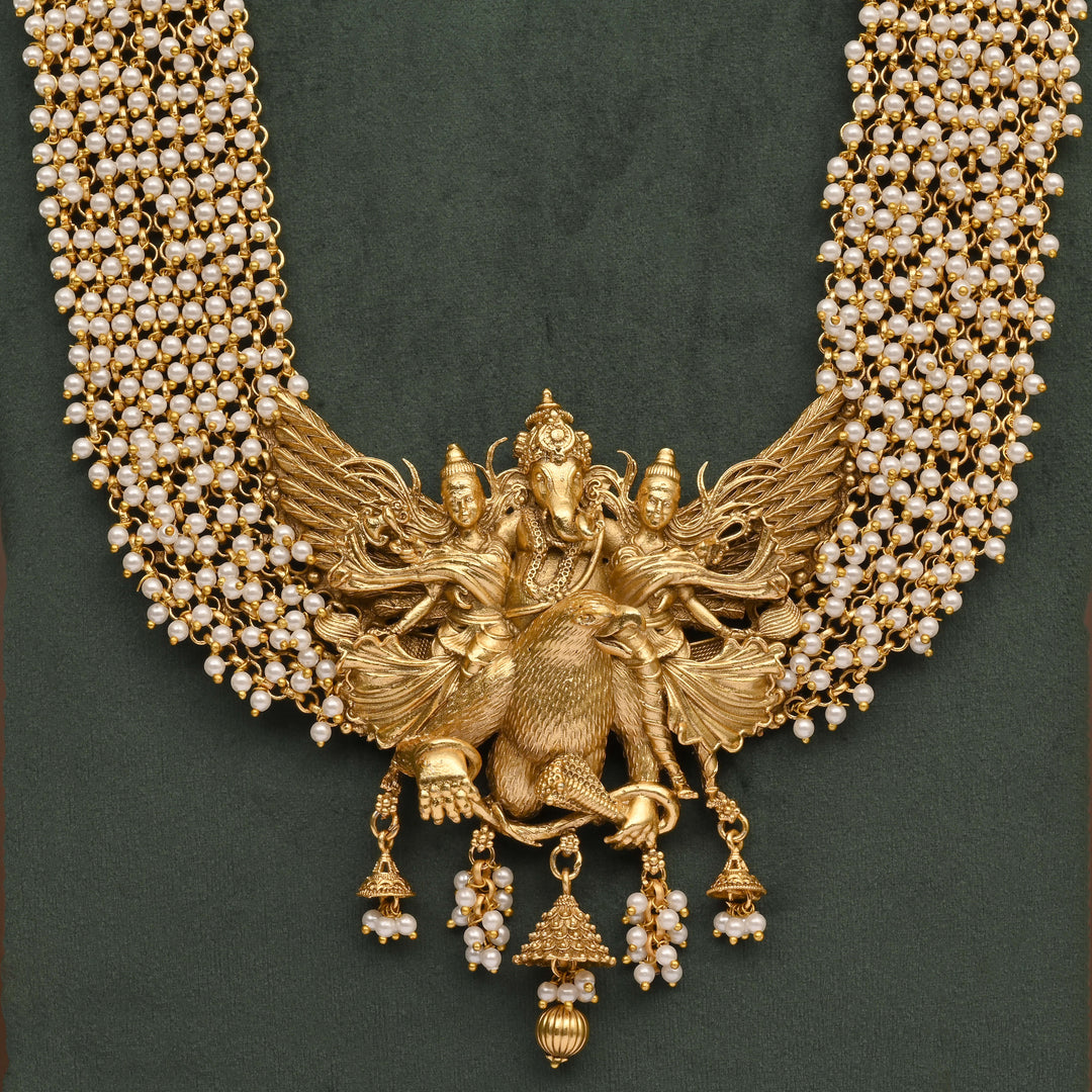 Temple Necklace Set