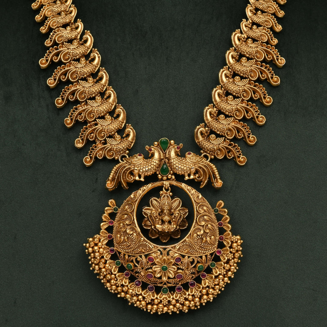 Temple Necklace Set