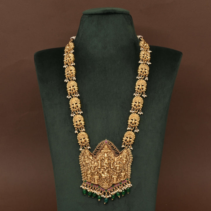 Temple Necklace Set