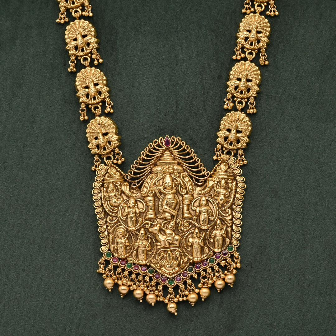 Temple Necklace Set