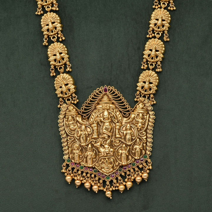 Temple Necklace Set