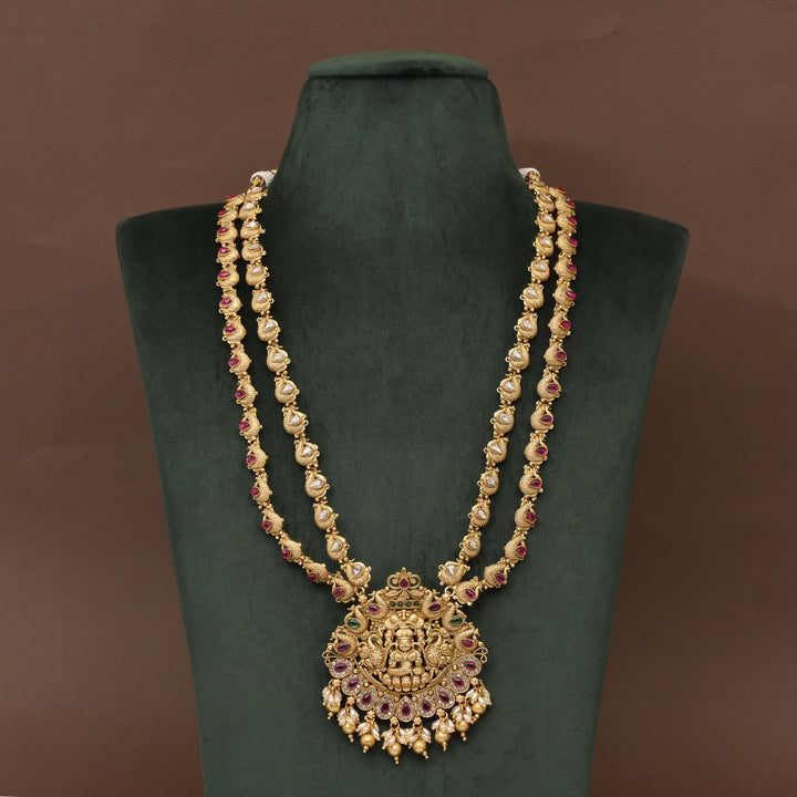 Temple Necklace Set