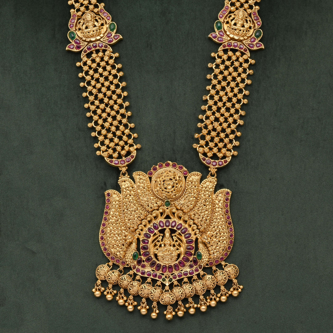 Temple Necklace Set