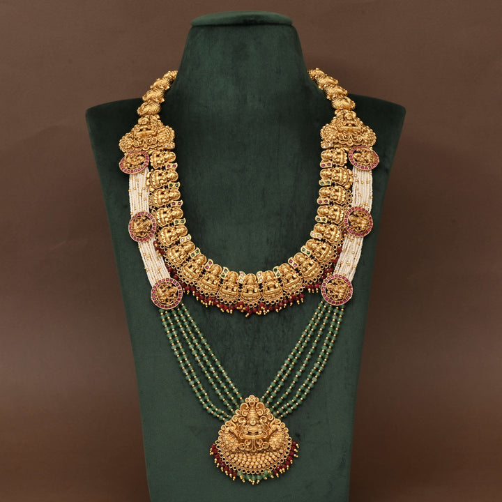 Temple Necklace Set