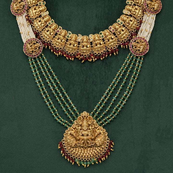 Temple Necklace Set