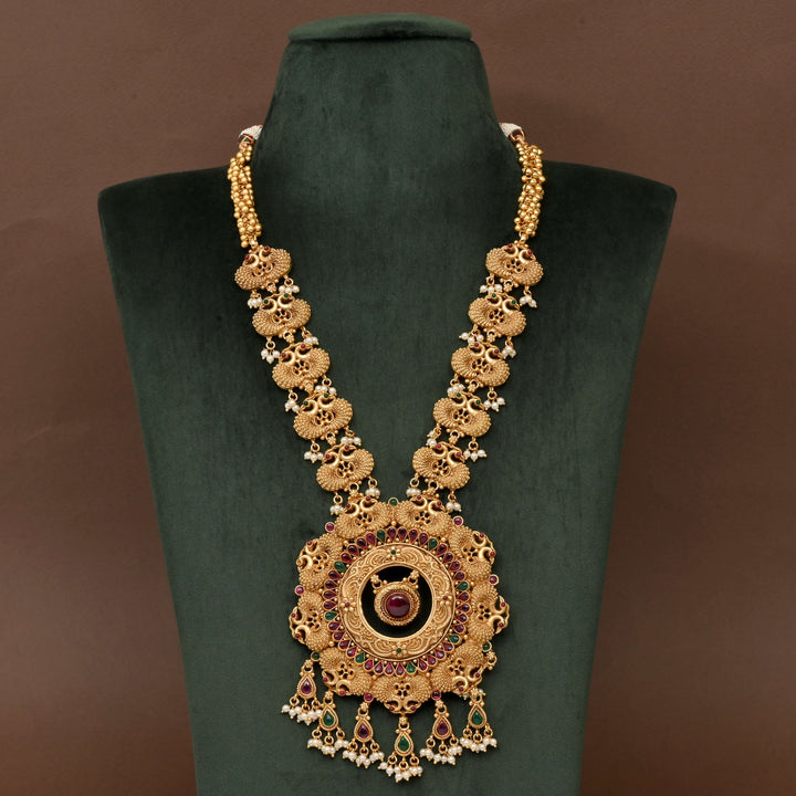Temple Necklace Set