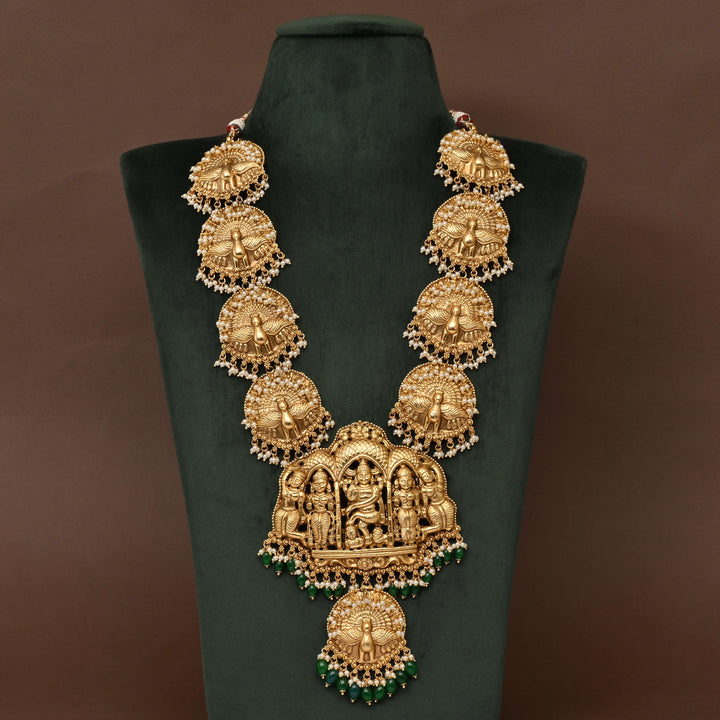 Temple Necklace Set