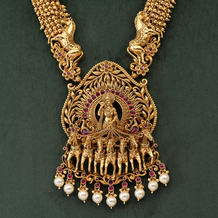 Temple Necklace Set
