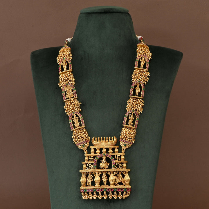 Temple Necklace Set