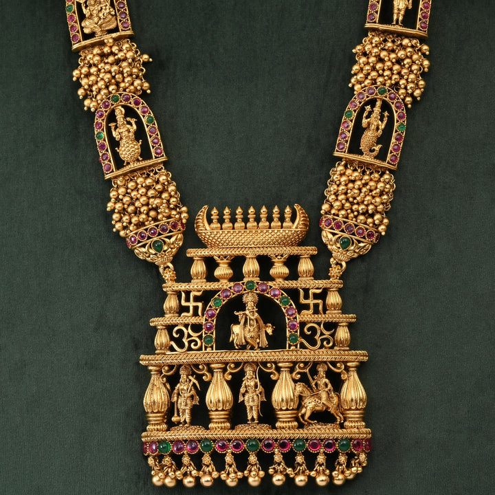 Temple Necklace Set