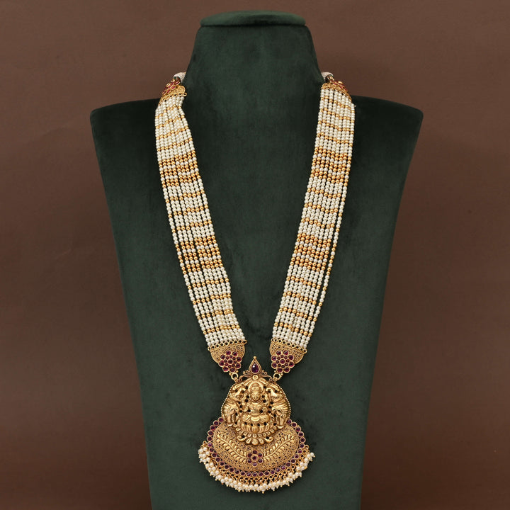 Temple Necklace Set