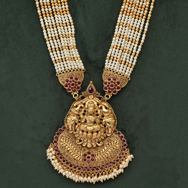 Temple Necklace Set