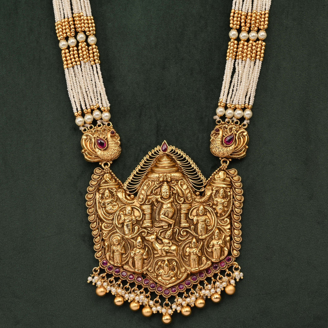 Temple Necklace Set