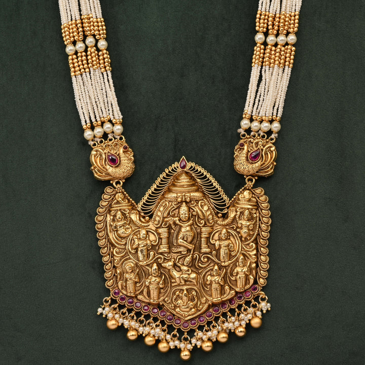Temple Necklace Set