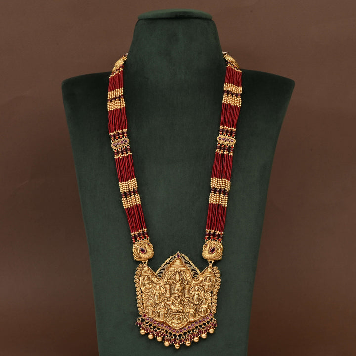 Temple Necklace Set