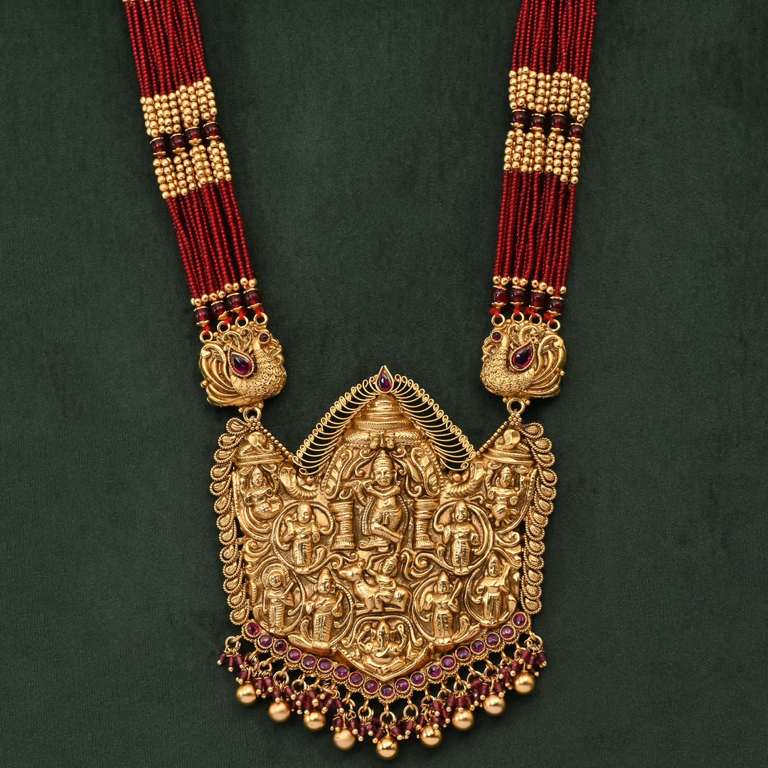 Temple Necklace Set