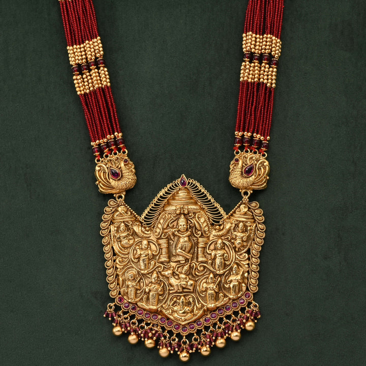 Temple Necklace Set