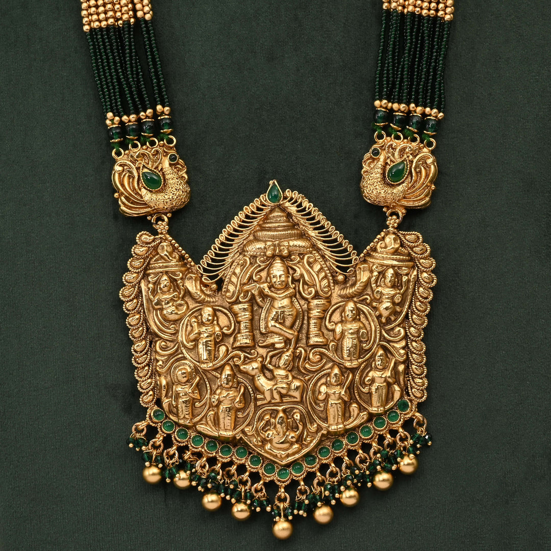 Temple Necklace Set
