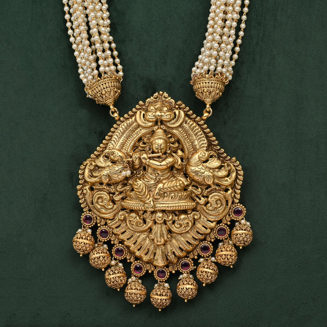 Temple Necklace Set