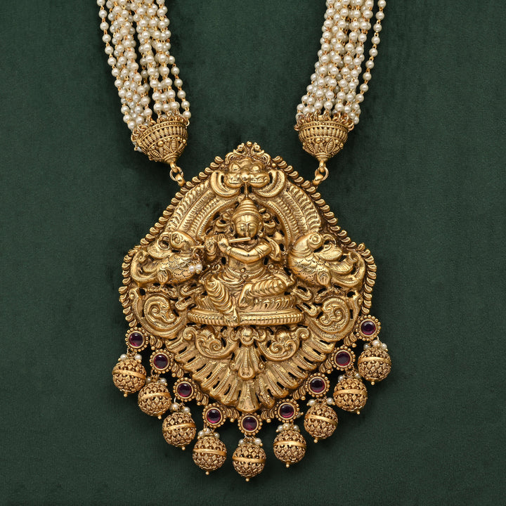 Temple Necklace Set