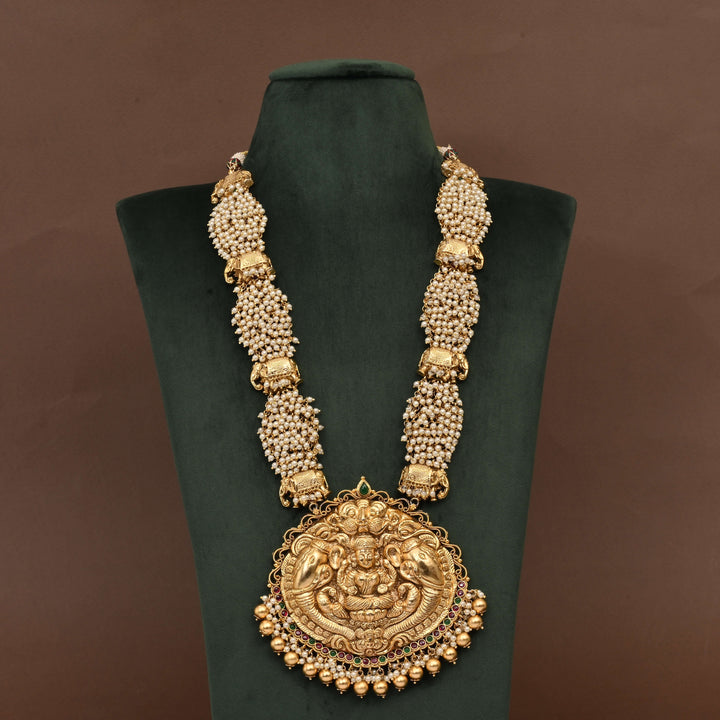 Temple Necklace Set