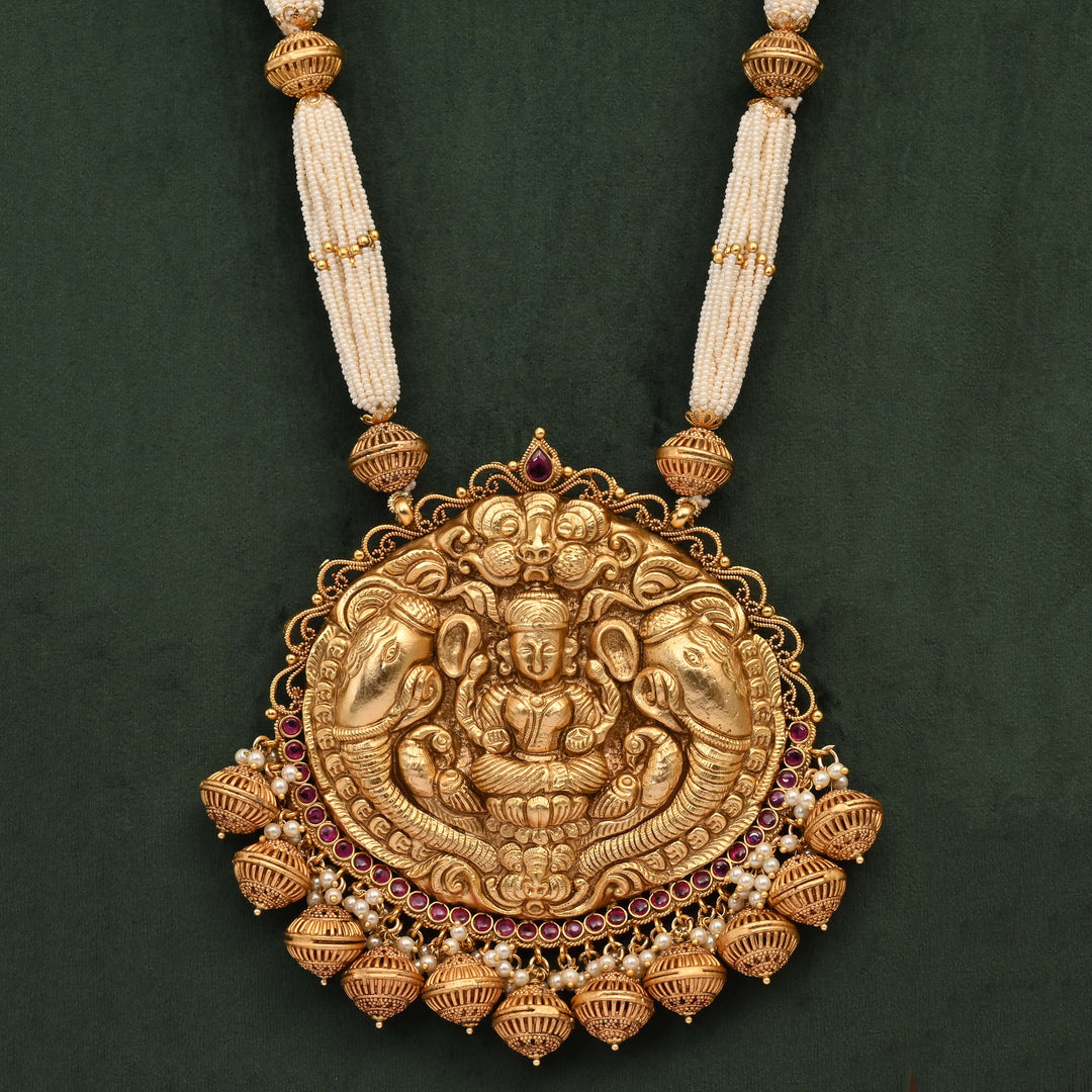 Temple Necklace Set