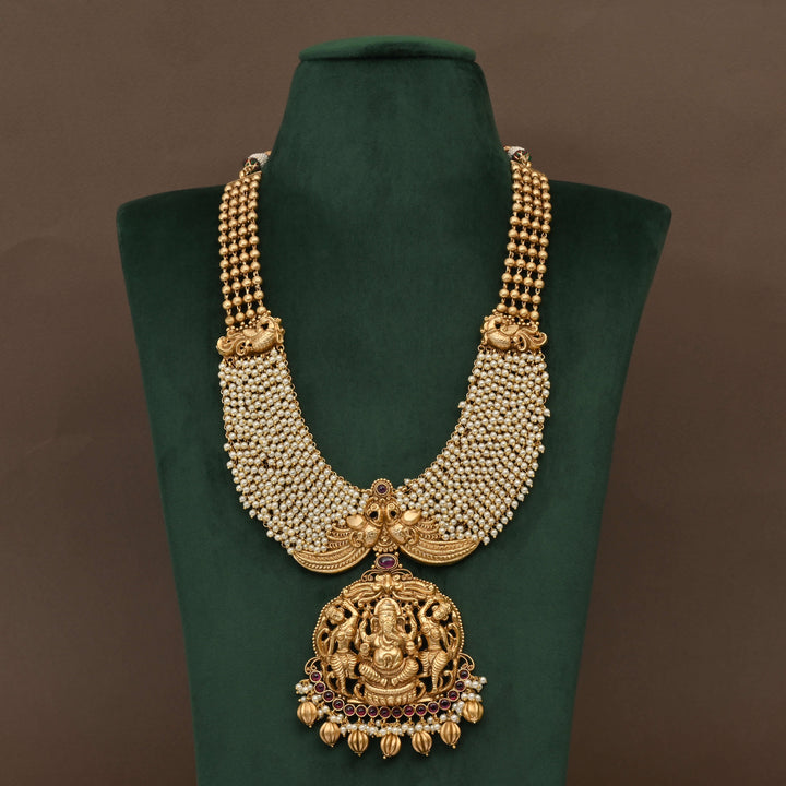 Temple Necklace Set