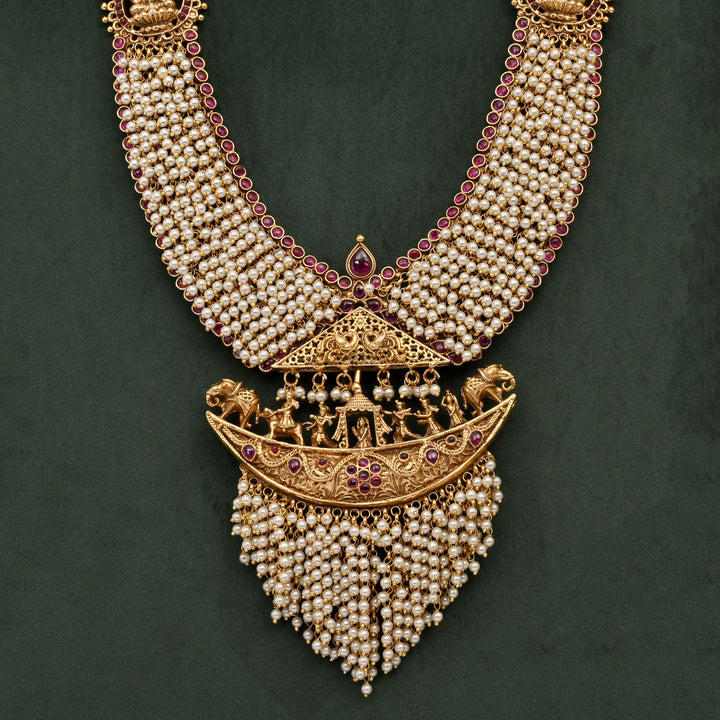 Temple Necklace Set