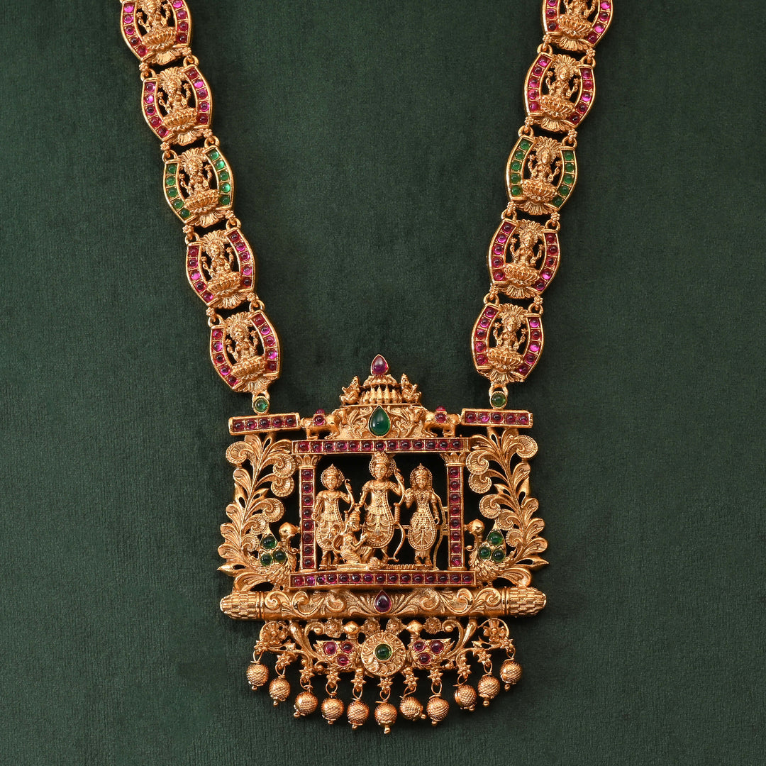 Temple Necklace Set