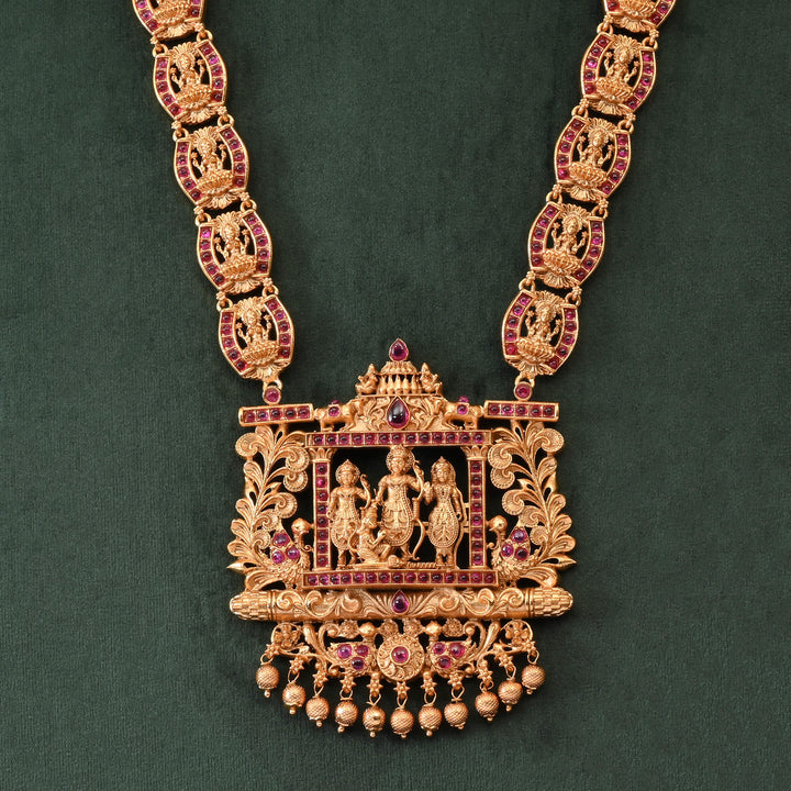 Temple Necklace Set