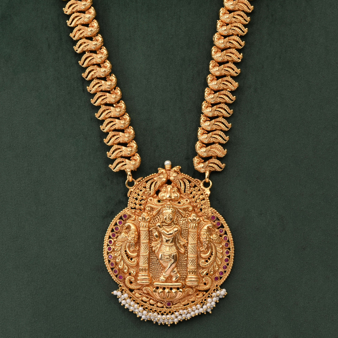 Temple Necklace Set