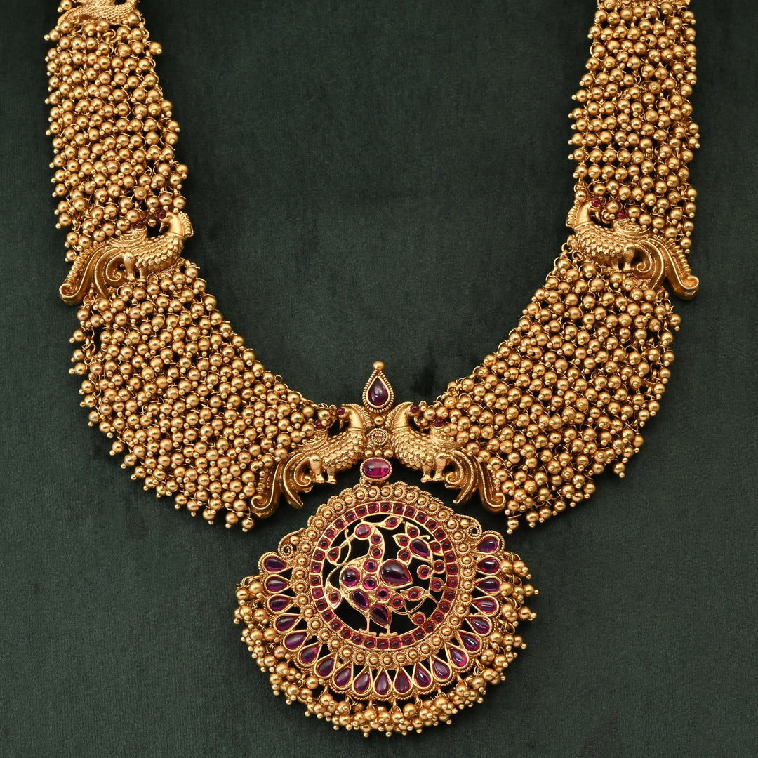 Temple Necklace Set