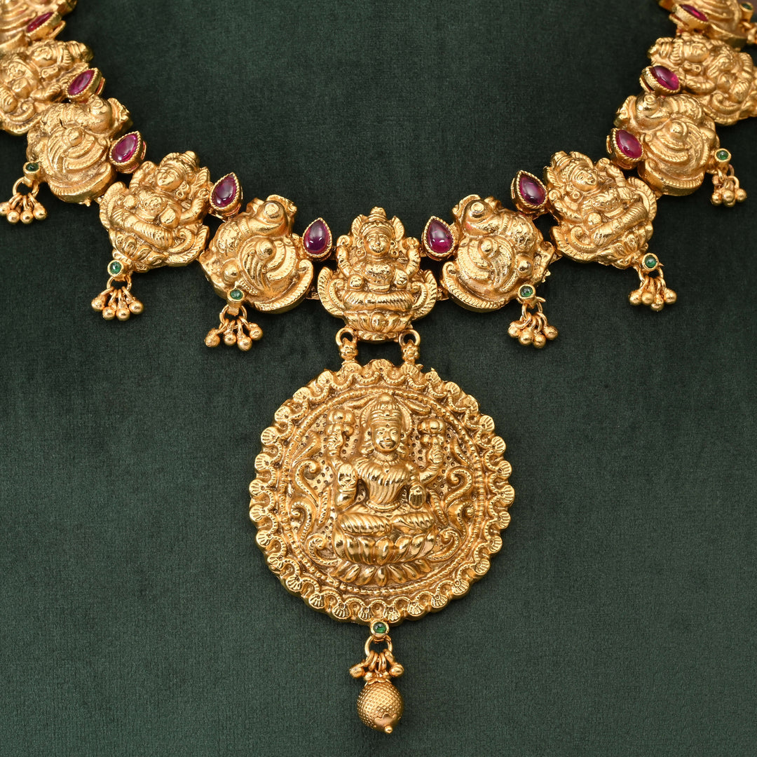 Temple Necklace Set