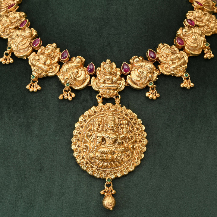 Temple Necklace Set