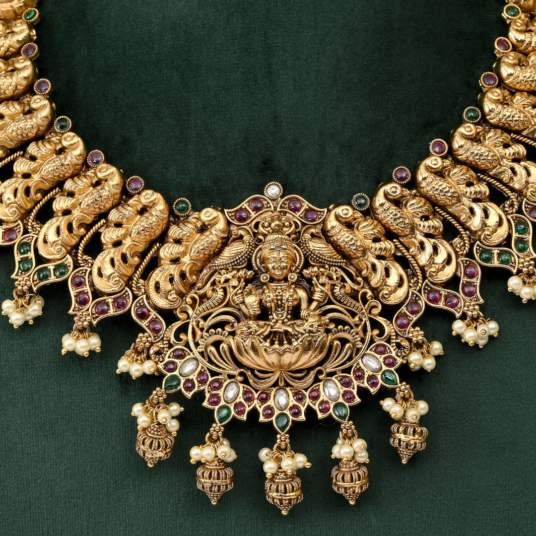 Temple Necklace Set