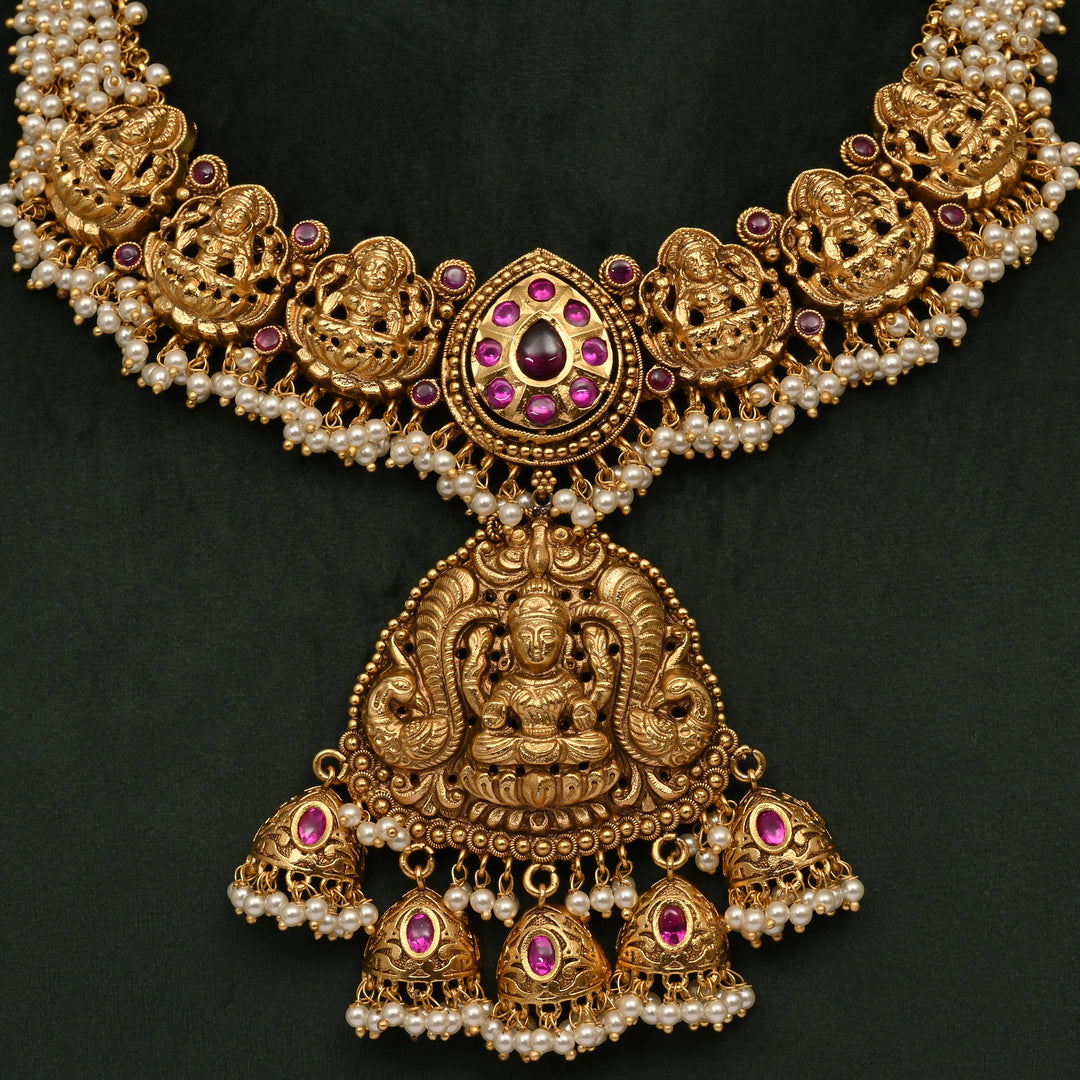 Temple Necklace Set