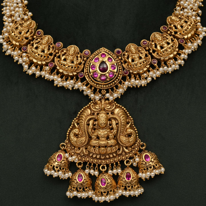 Temple Necklace Set