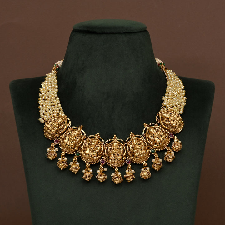 Temple Necklace Set