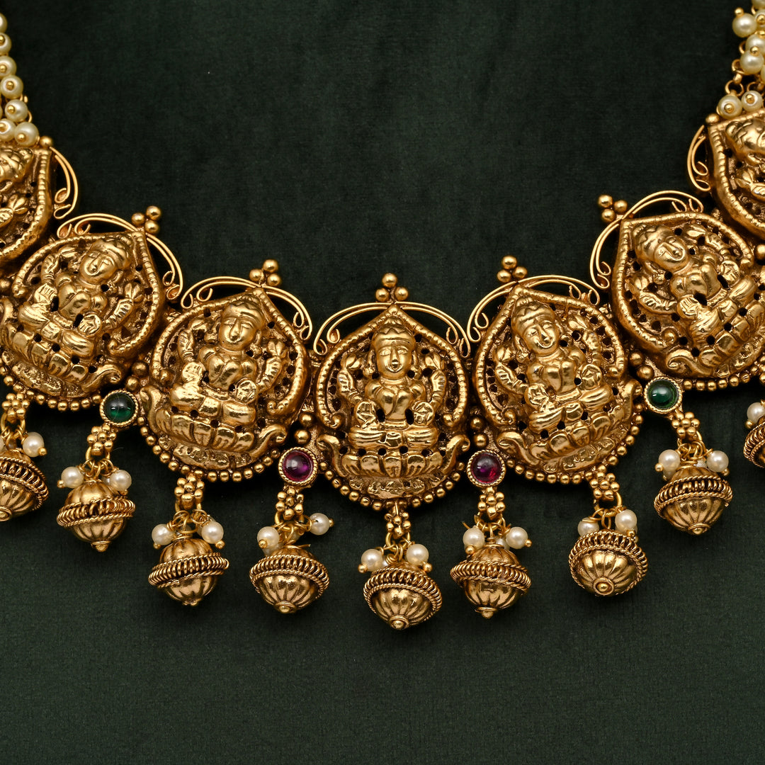 Temple Necklace Set