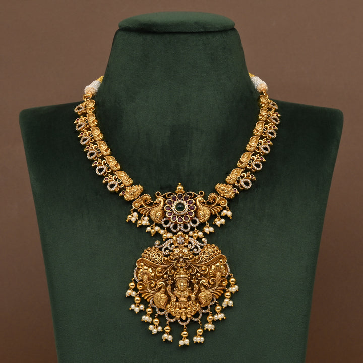 Temple Necklace Set