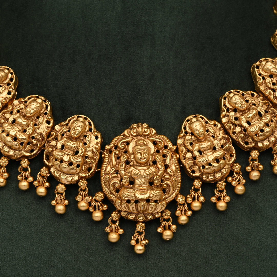 Temple Necklace Set