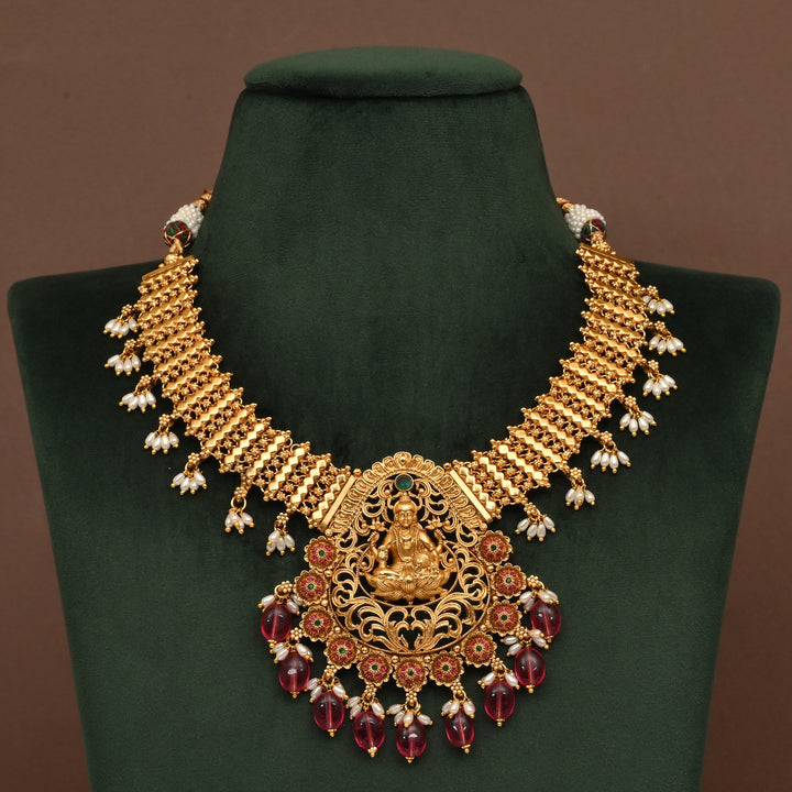 Temple Necklace Set