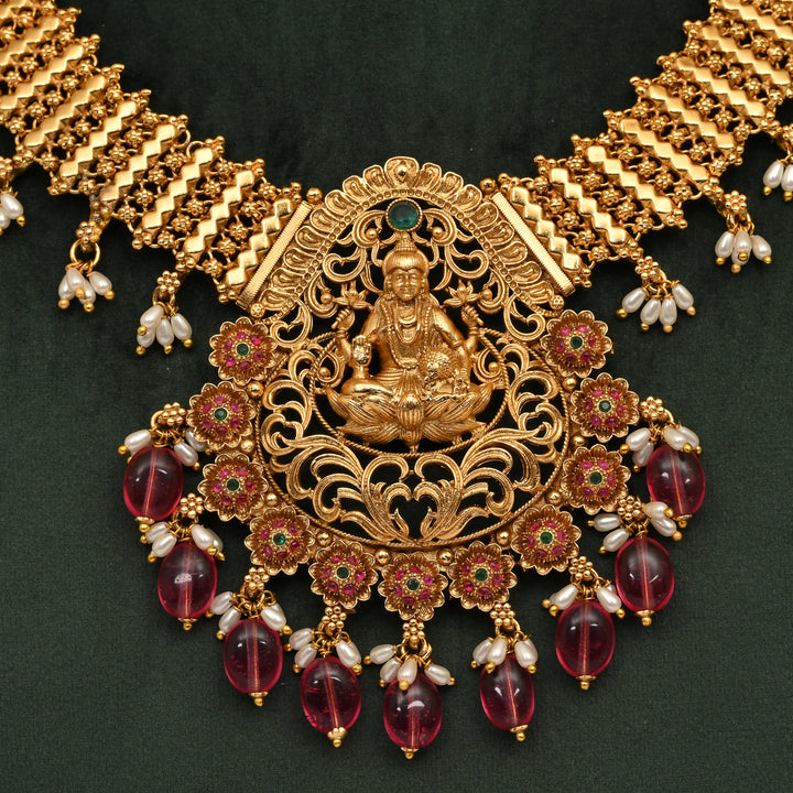 Temple Necklace Set