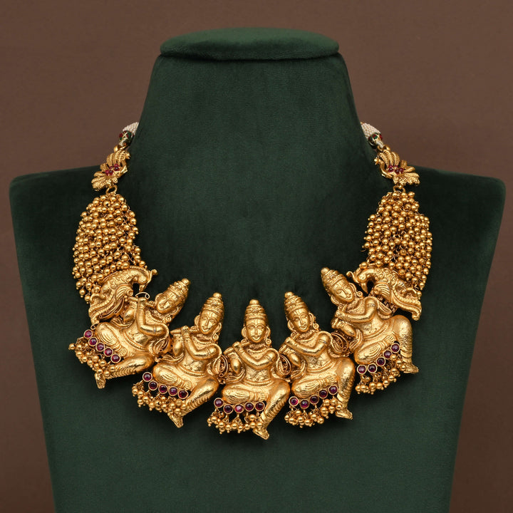 Temple Necklace Set