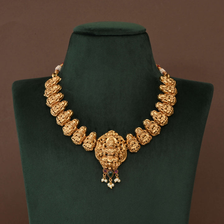 Temple Necklace Set