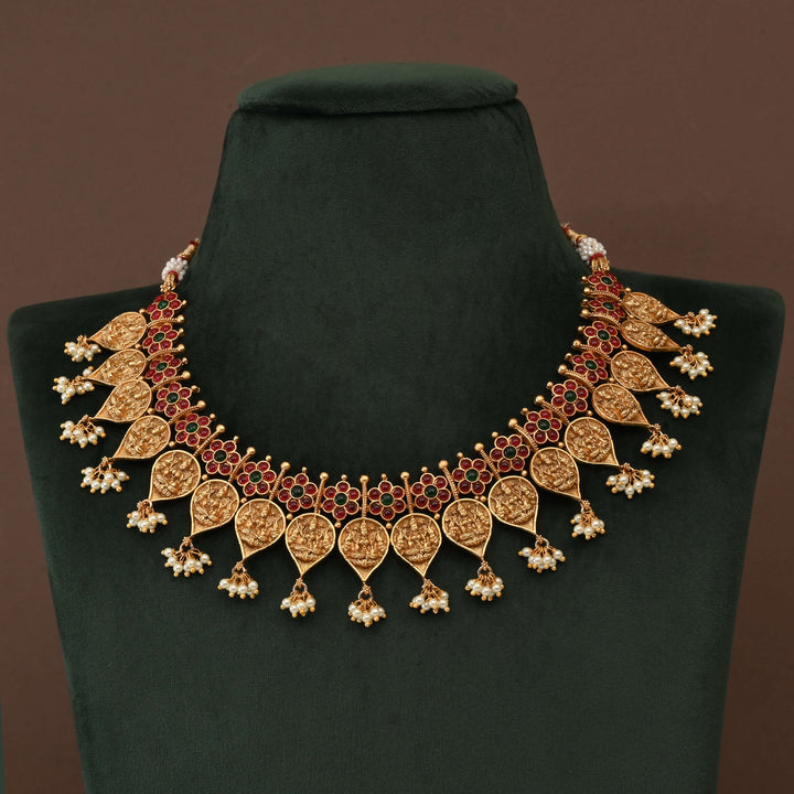 Temple Necklace Set