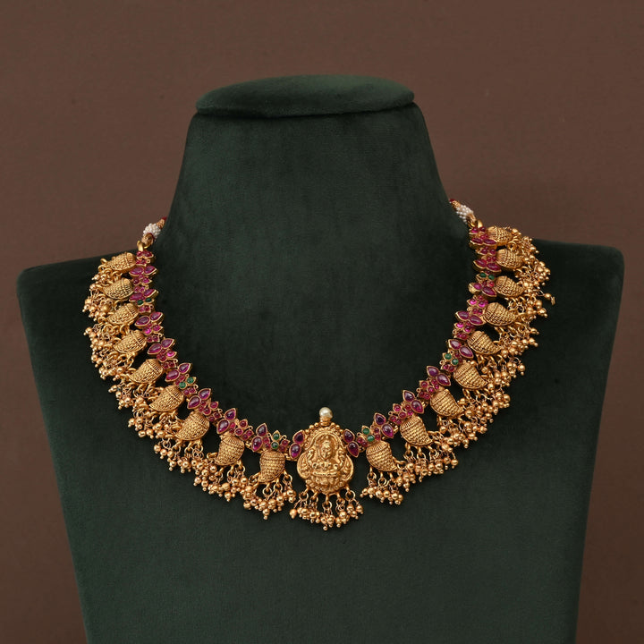 Temple Necklace Set